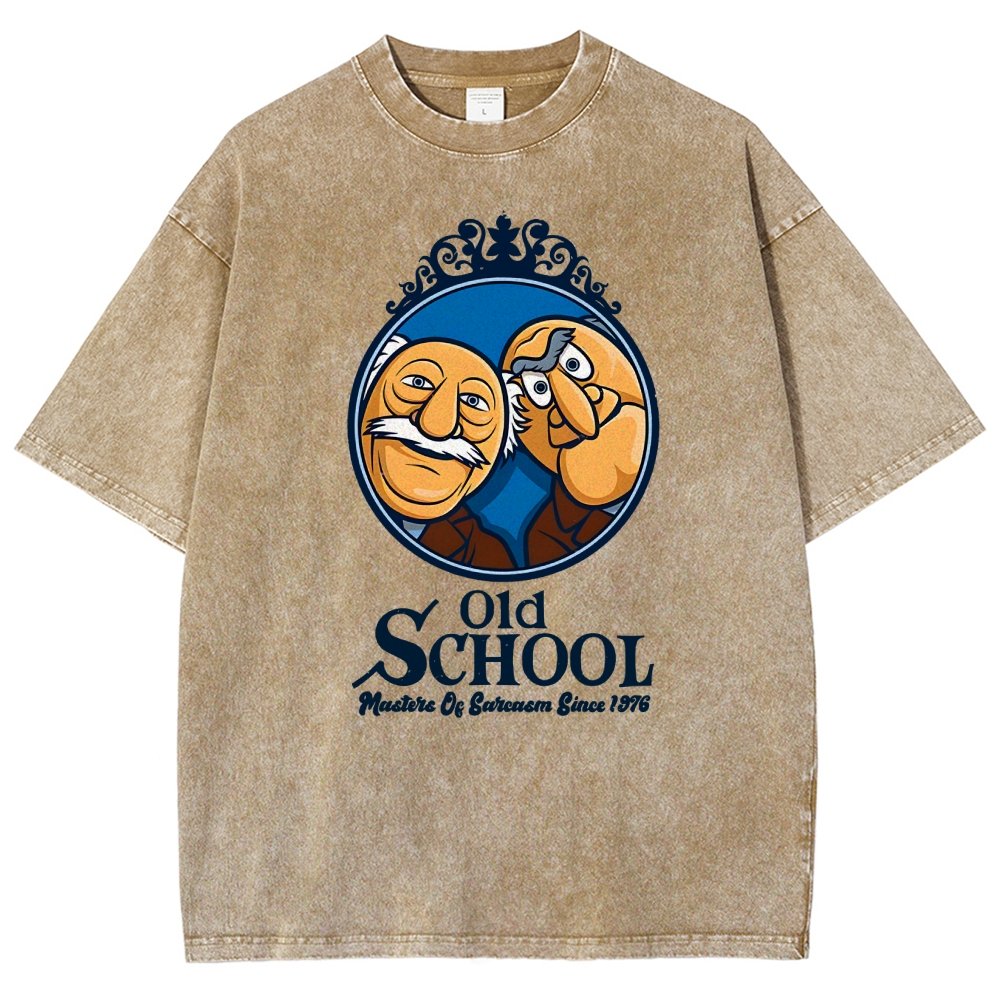 Old School Vintage Distressed T-shirt