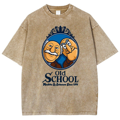 Old School Vintage Distressed T-shirt