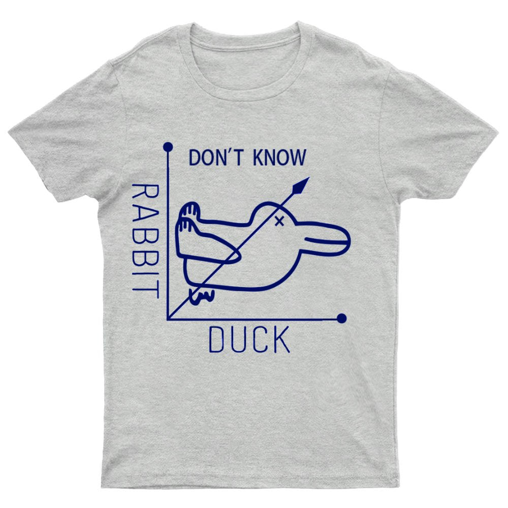 Rabbit or Duck - Don't know - Math Graph Geeky T-Shirt