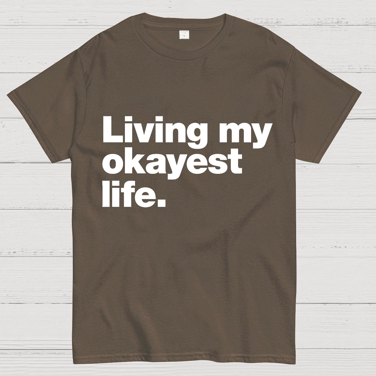 Living My Okayest Life Geeky T-Shirt