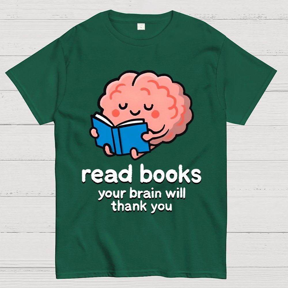 Books for your Brain Geek T-Shirt