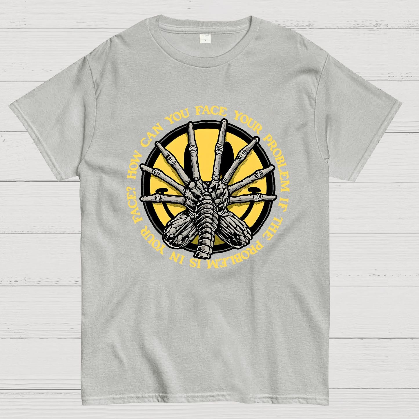 Face Problem Geek T-Shirt