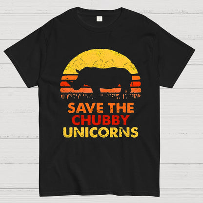 Save The Chubby Unicorns Geek T-Shirt
