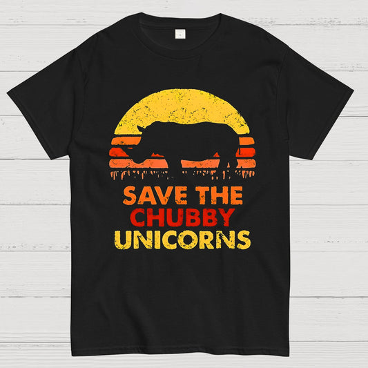 Save The Chubby Unicorns Geek T-Shirt