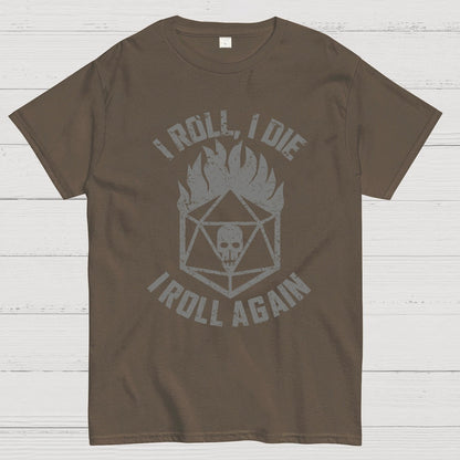 I Roll Again Geeky T-Shirt