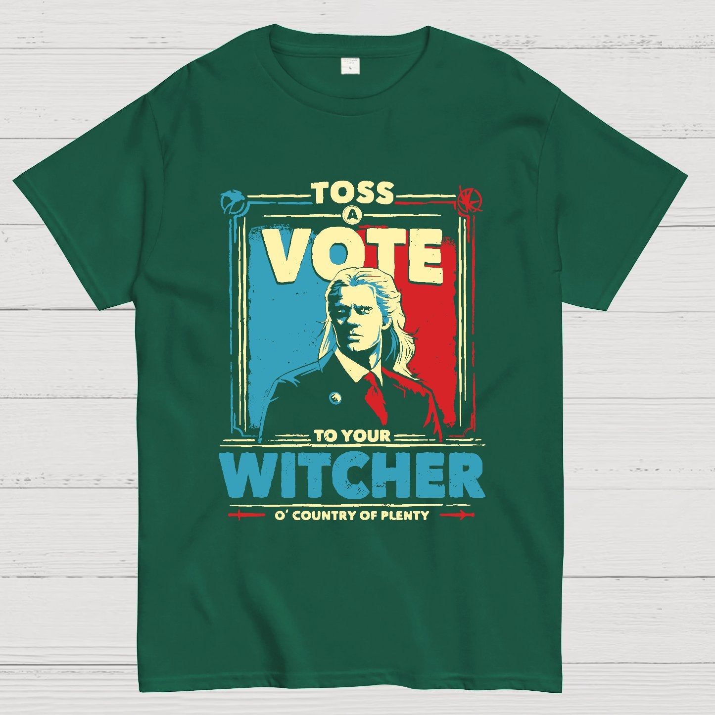 Toss A Vote Geek T-Shirt