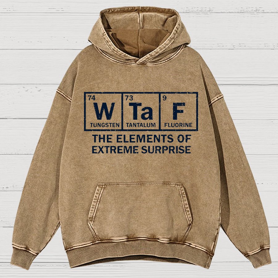 The Extreme Element of Surprise Vintage Distressed Hoodie