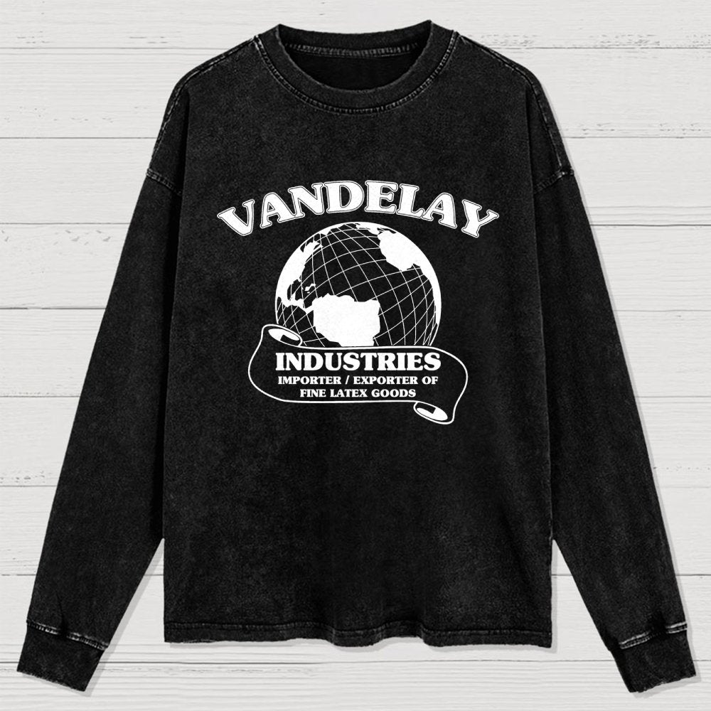 Vandelay Industries Washed Long Sleeve Tee