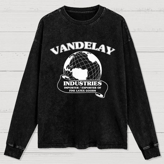 Vandelay Industries Washed Long Sleeve Tee