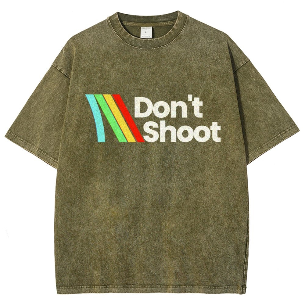 Don't Shoot Vintage Distressed T-shirt