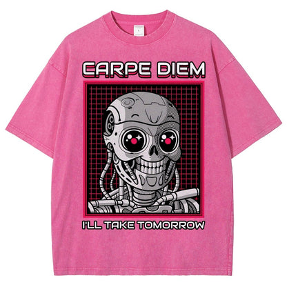 Rise Of The Cute Machine Vintage Distressed T-shirt