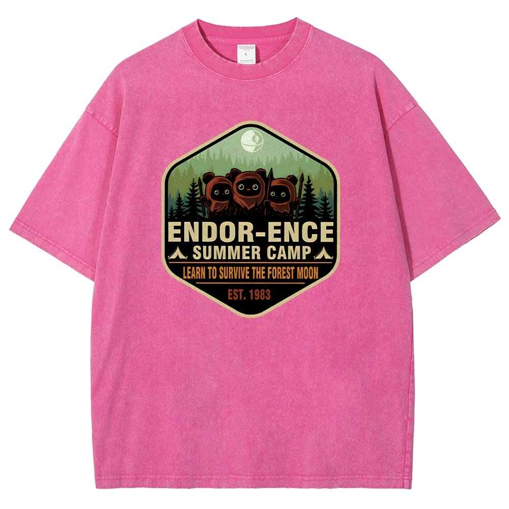 Elysian-Ence Vintage Distressed T-shirt