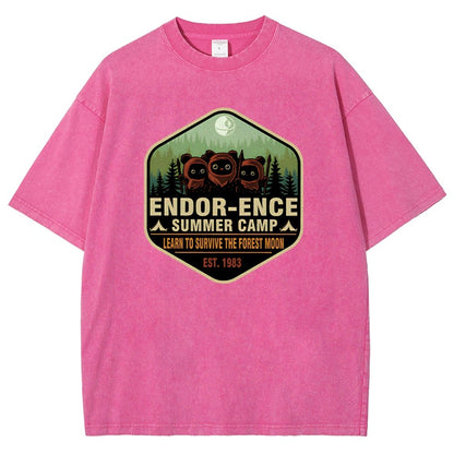 Elysian-Ence Vintage Distressed T-shirt