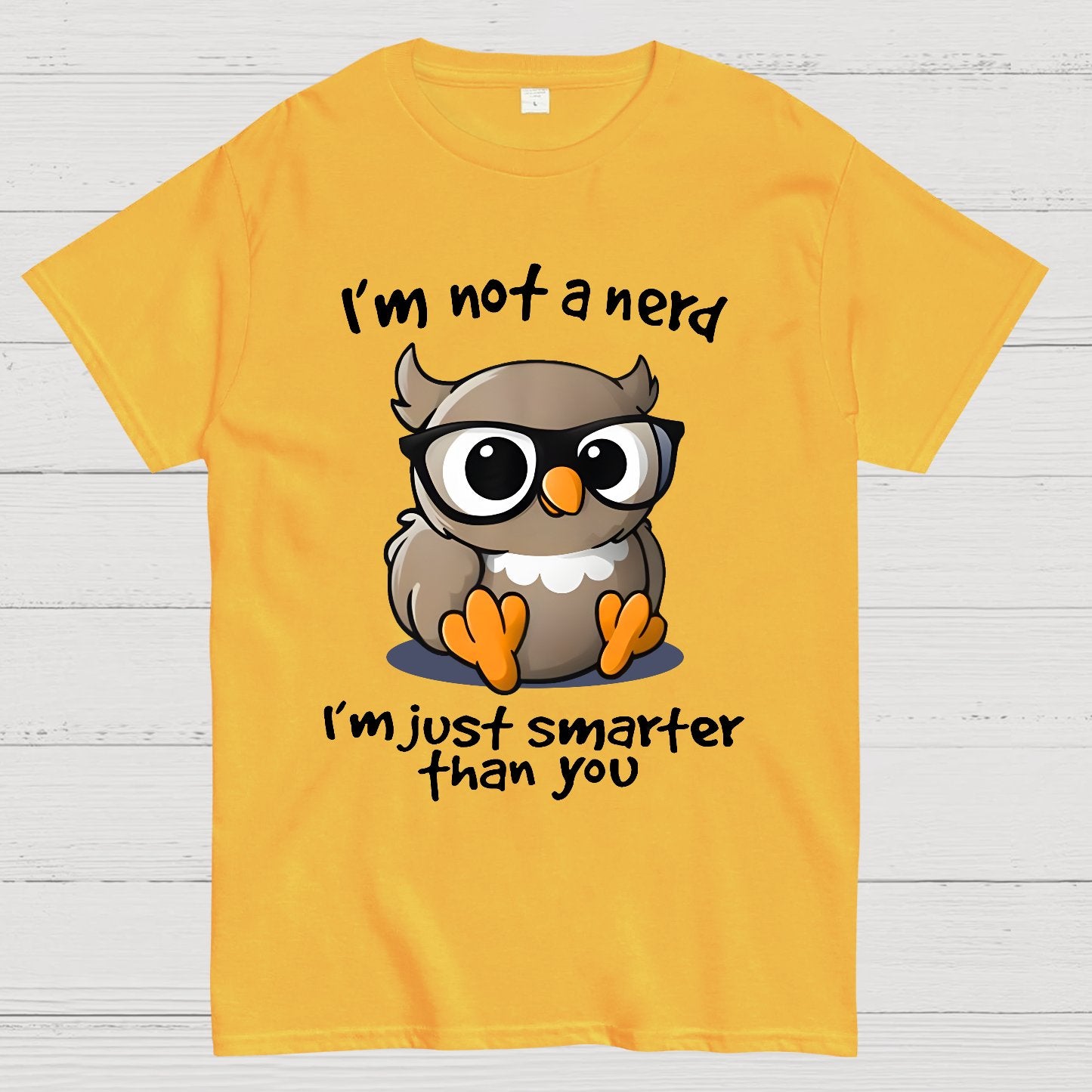I’m Not A Nerd I’m Just Smarter Than You Geek T-Shirt