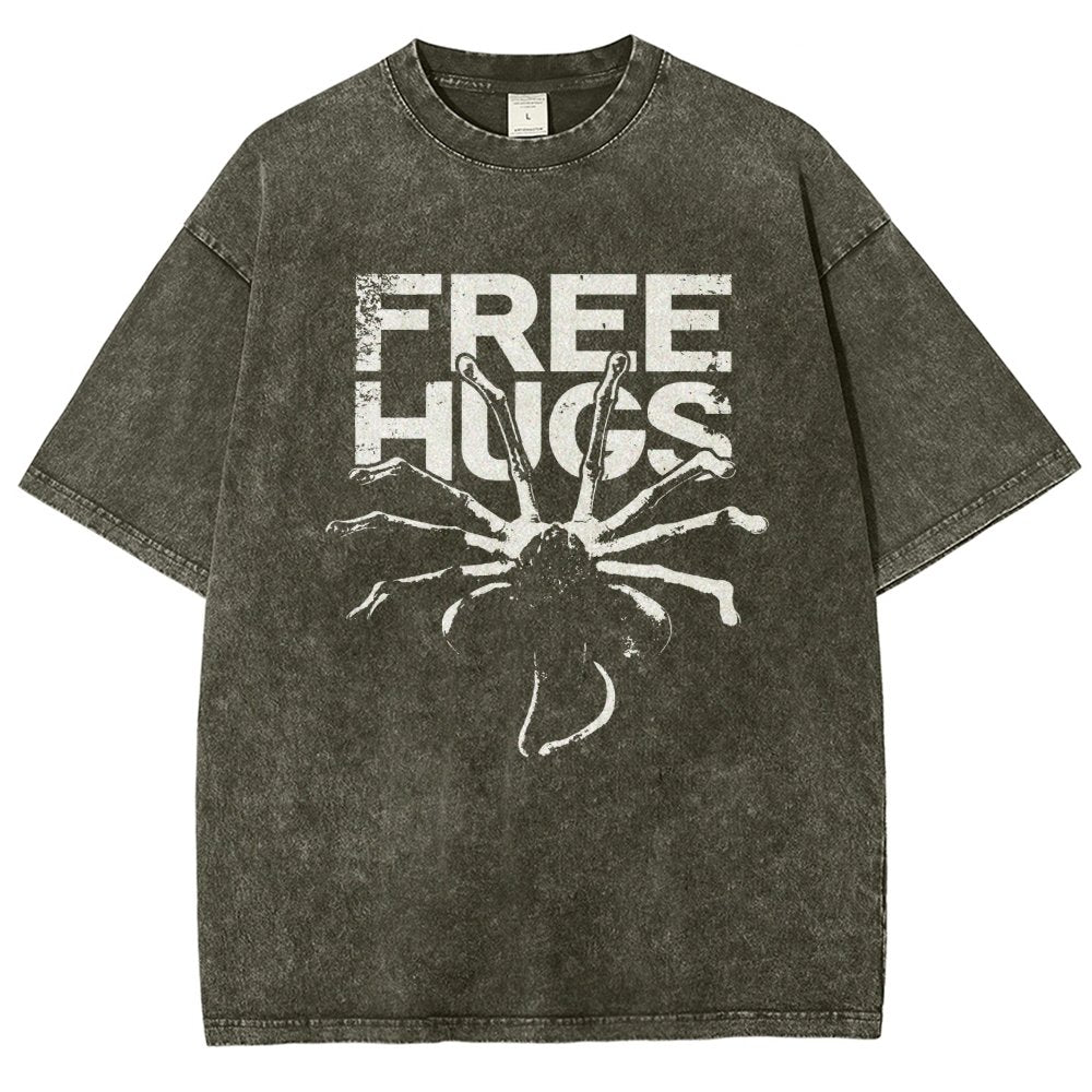 Free Hugs Vintage Distressed T-shirt