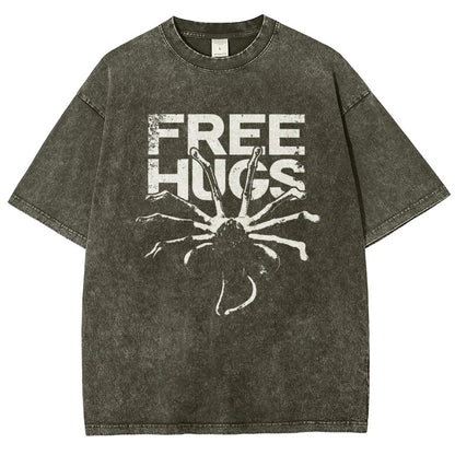 Free Hugs Vintage Distressed T-shirt