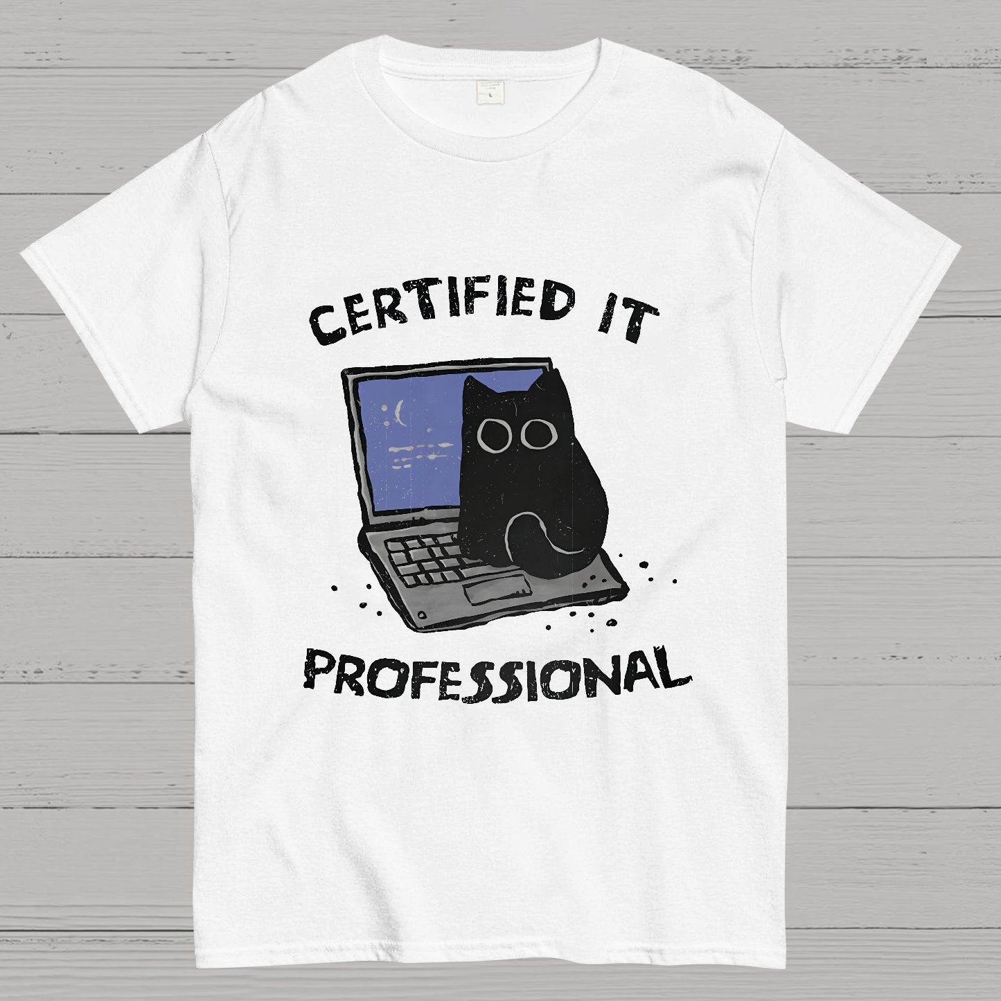 Certified IT Professional Geeky T-Shirt
