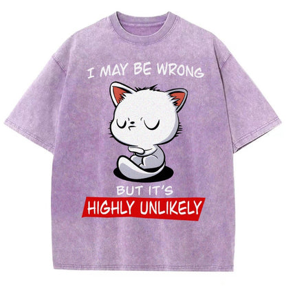 I May Be Wrong Vintage Distressed T-shirt