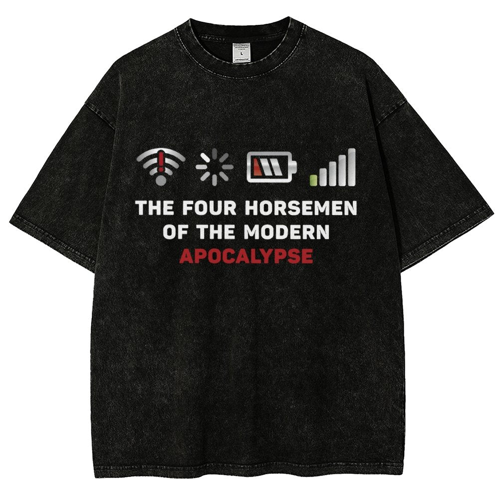 Four Horsemen Vintage Distressed T-shirt