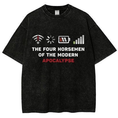Four Horsemen Vintage Distressed T-shirt