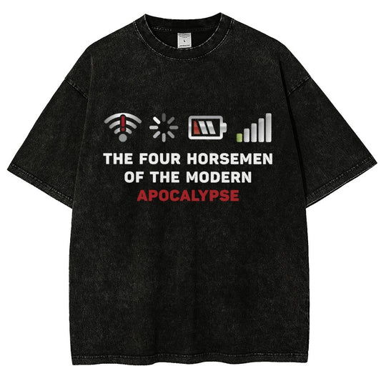 Four Horsemen Vintage Distressed T-shirt