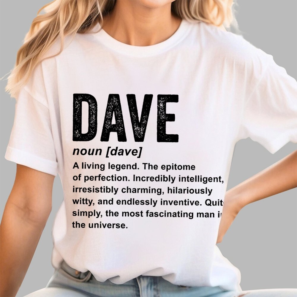 Dave Definition  Funny Dave Geek T-Shirt