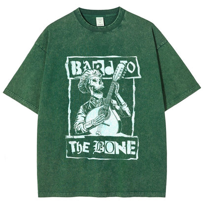Bard To The Bone Vintage Distressed T-shirt