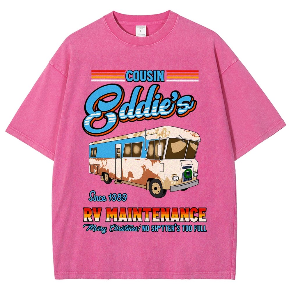 Holiday RV maintenance Christmas Humor Vintage Distressed T-shirt