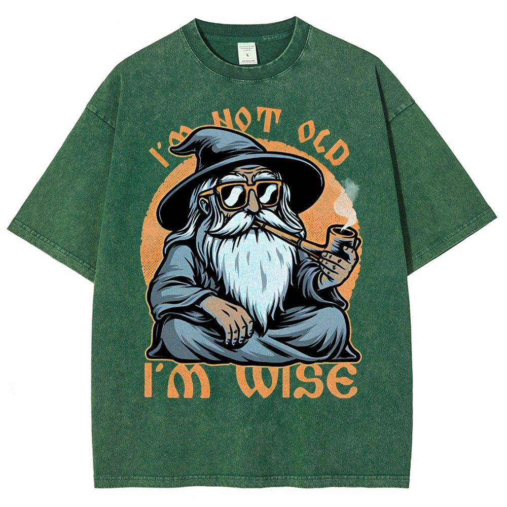 Wise Old Wizard Vintage Distressed T-shirt