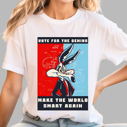 Make The World Smart Again Geek T-Shirt