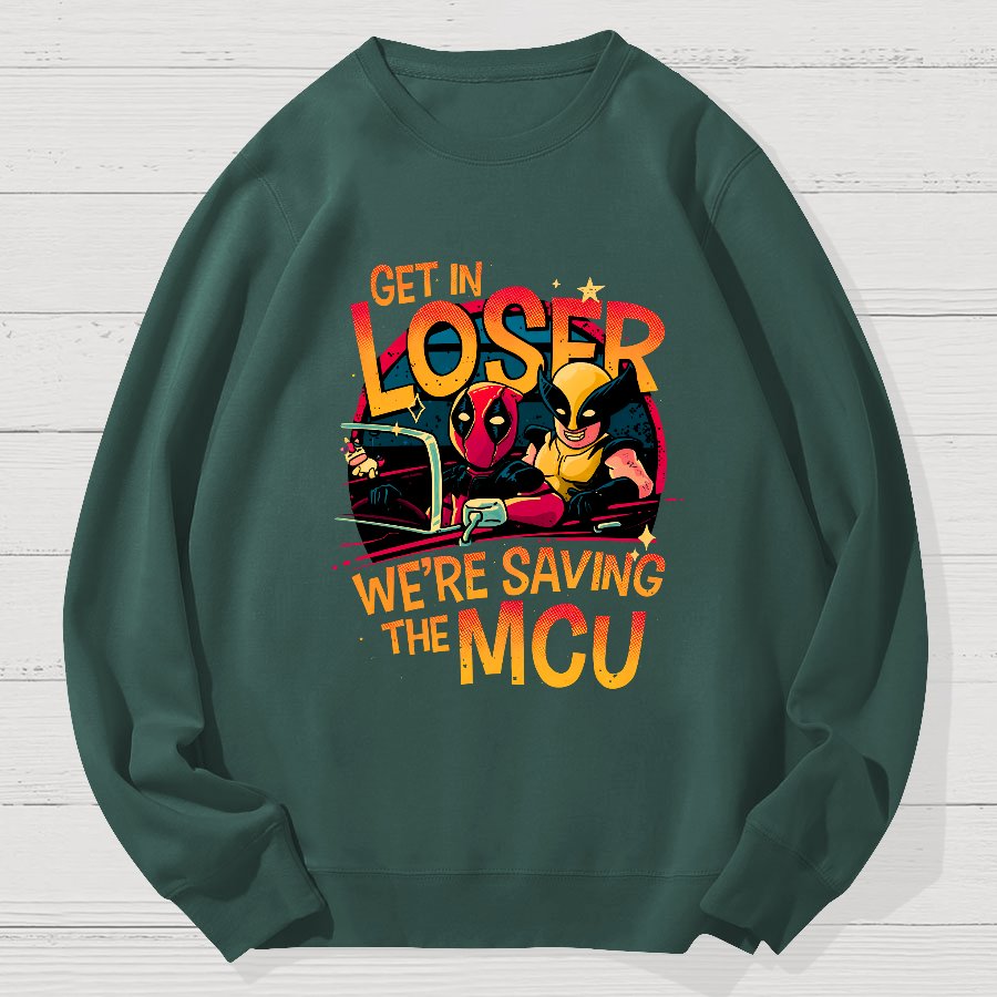 Saving The Universe Geek Cotton Sweatshirt