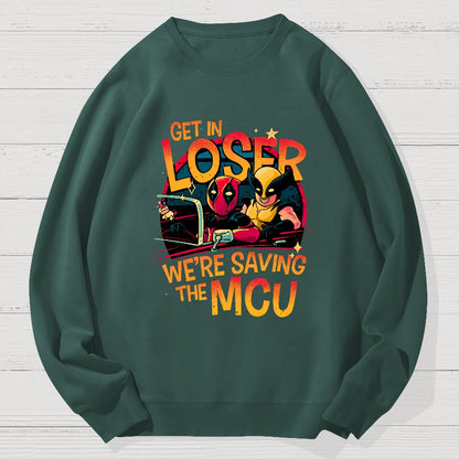 Saving The Universe Geek Cotton Sweatshirt