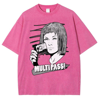 MULTIPASS! Vintage Distressed T-shirt