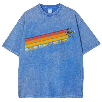 Blowing Stuff Up Since 1977 Vintage Distressed T-shirt