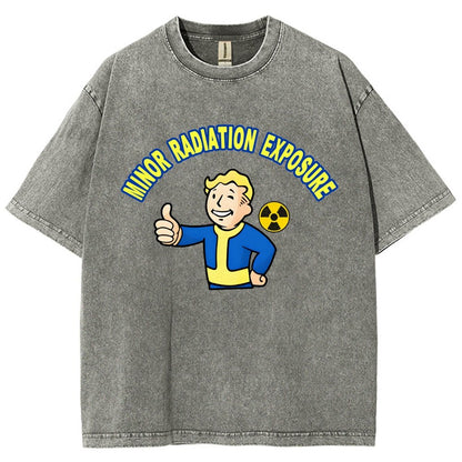 Minor Radiation Exposure Vintage Distressed T-shirt