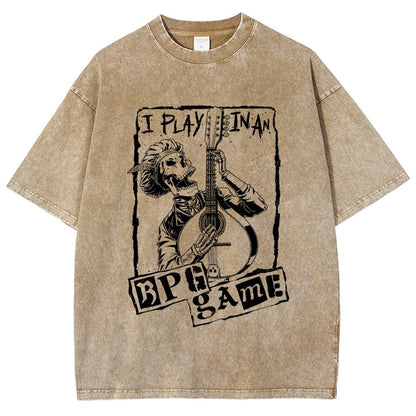 Play In An RPG Game Vintage Distressed T-shirt