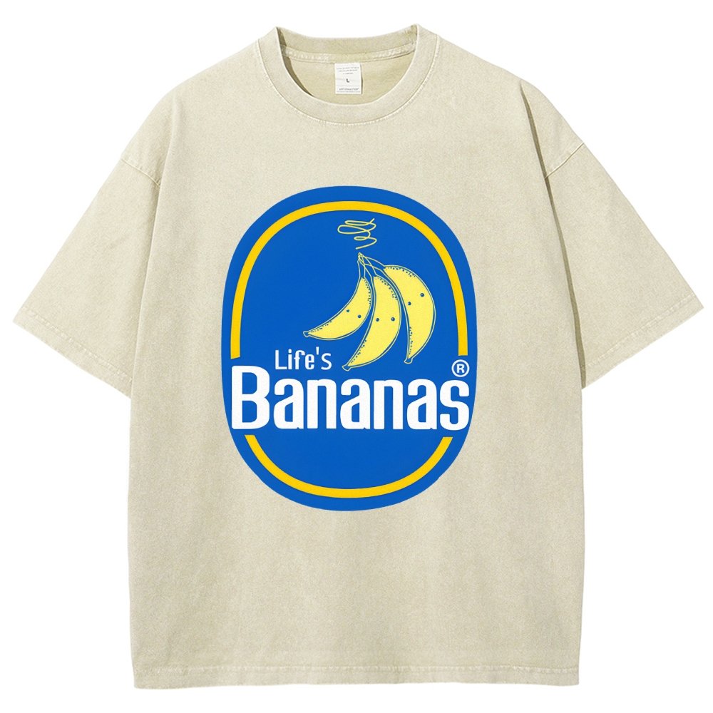 Life's Bananas Vintage Distressed T-shirt
