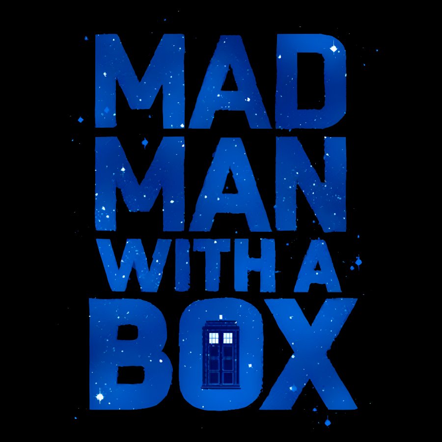 Mad Man With A Box Geek T-Shirt
