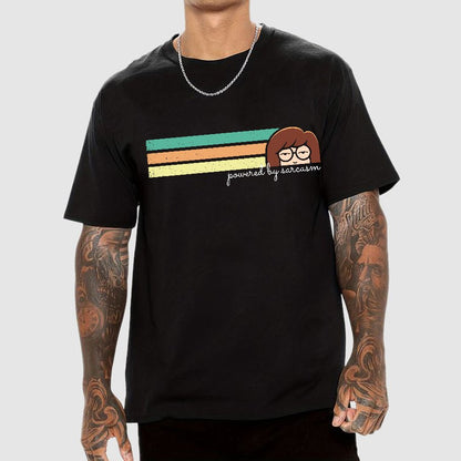 Power By Sarcasm Geek T-Shirt