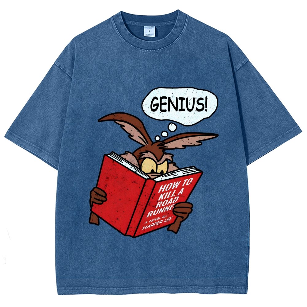 Genius Plan Vintage Distressed T-shirt