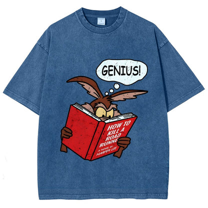 Genius Plan Vintage Distressed T-shirt