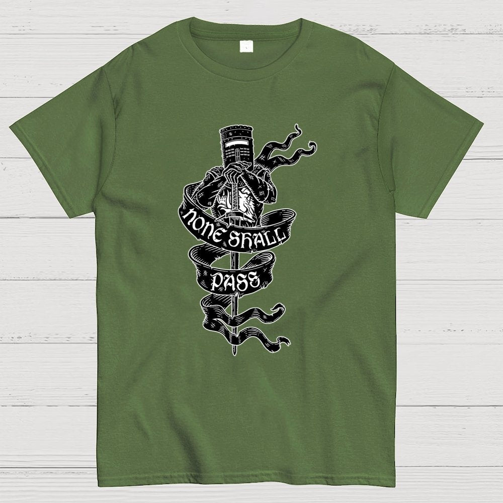 None Shall Pass Geek T-Shirt