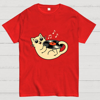Turntable Cat Geek T-Shirt