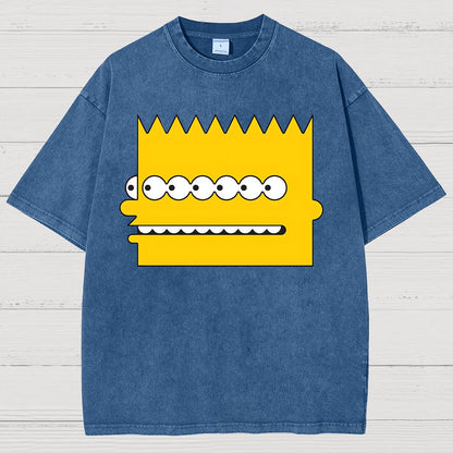 Multi Multi Funny Nerd Vintage Distressed T-shirt
