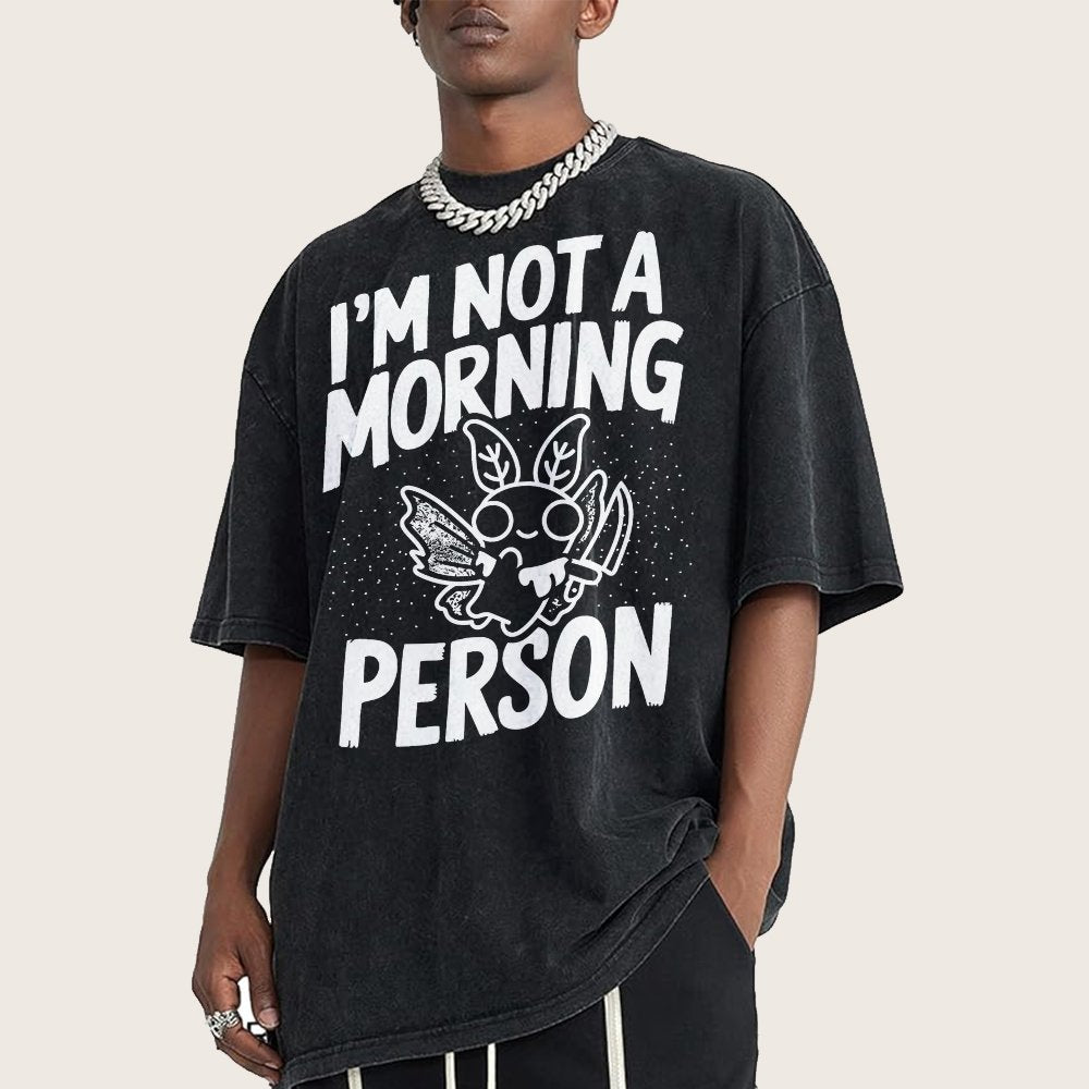Not a Morning Bug Vintage Distressed T-shirt