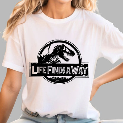 Life Finds A Way Unisex Geek T-Shirt