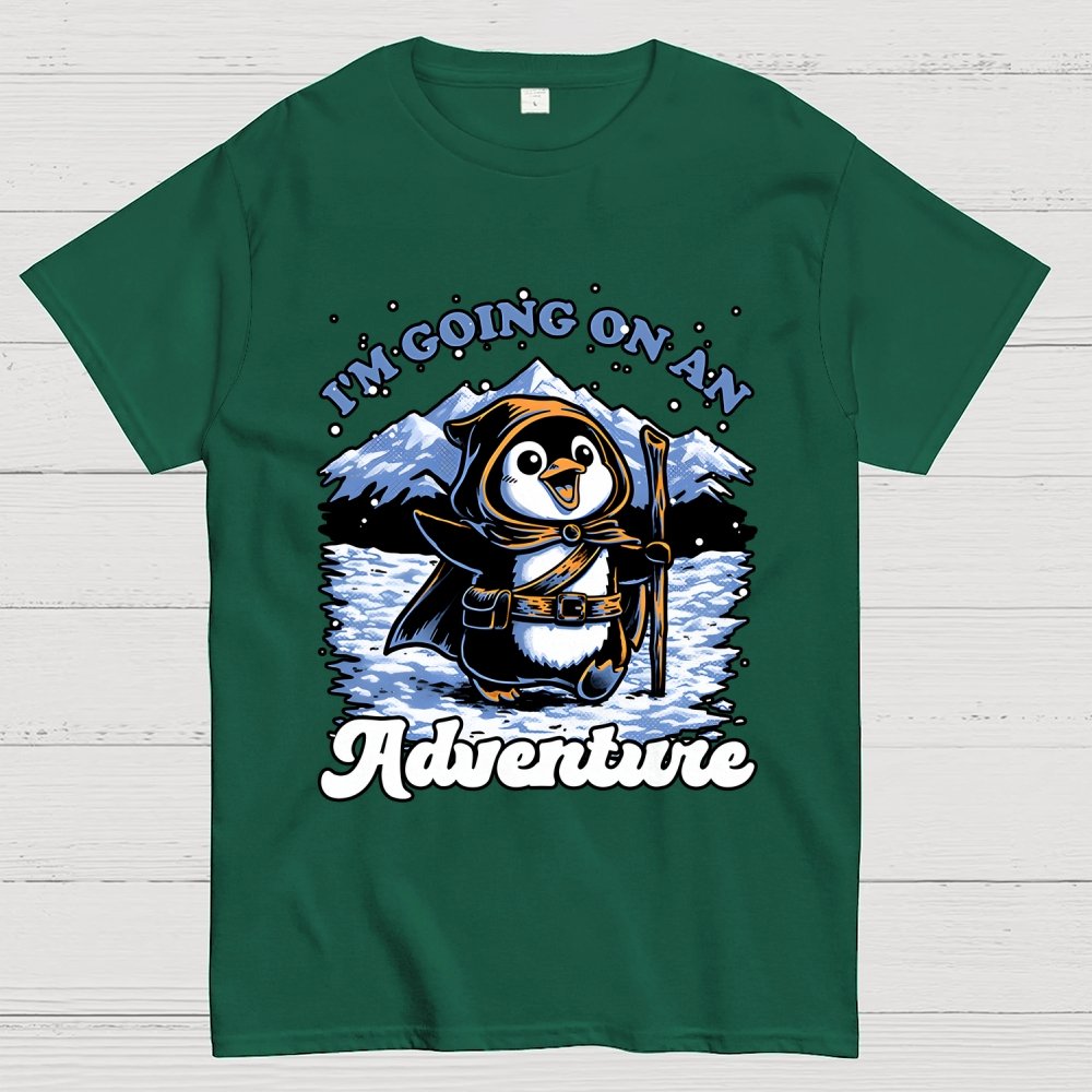 Penguin Adventure Meme Geek T-Shirt