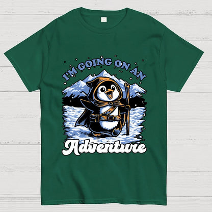 Penguin Adventure Meme Geek T-Shirt
