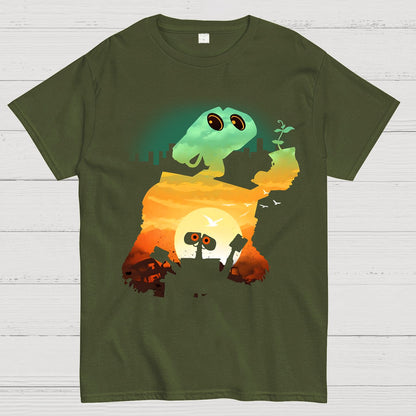 Wasteland Sunset Geek T-Shirt