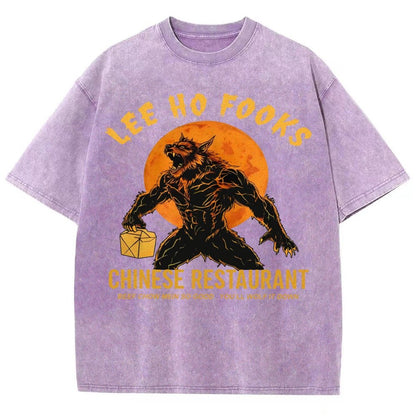 Lee Ho Fooks  Vintage Distressed T-shirt